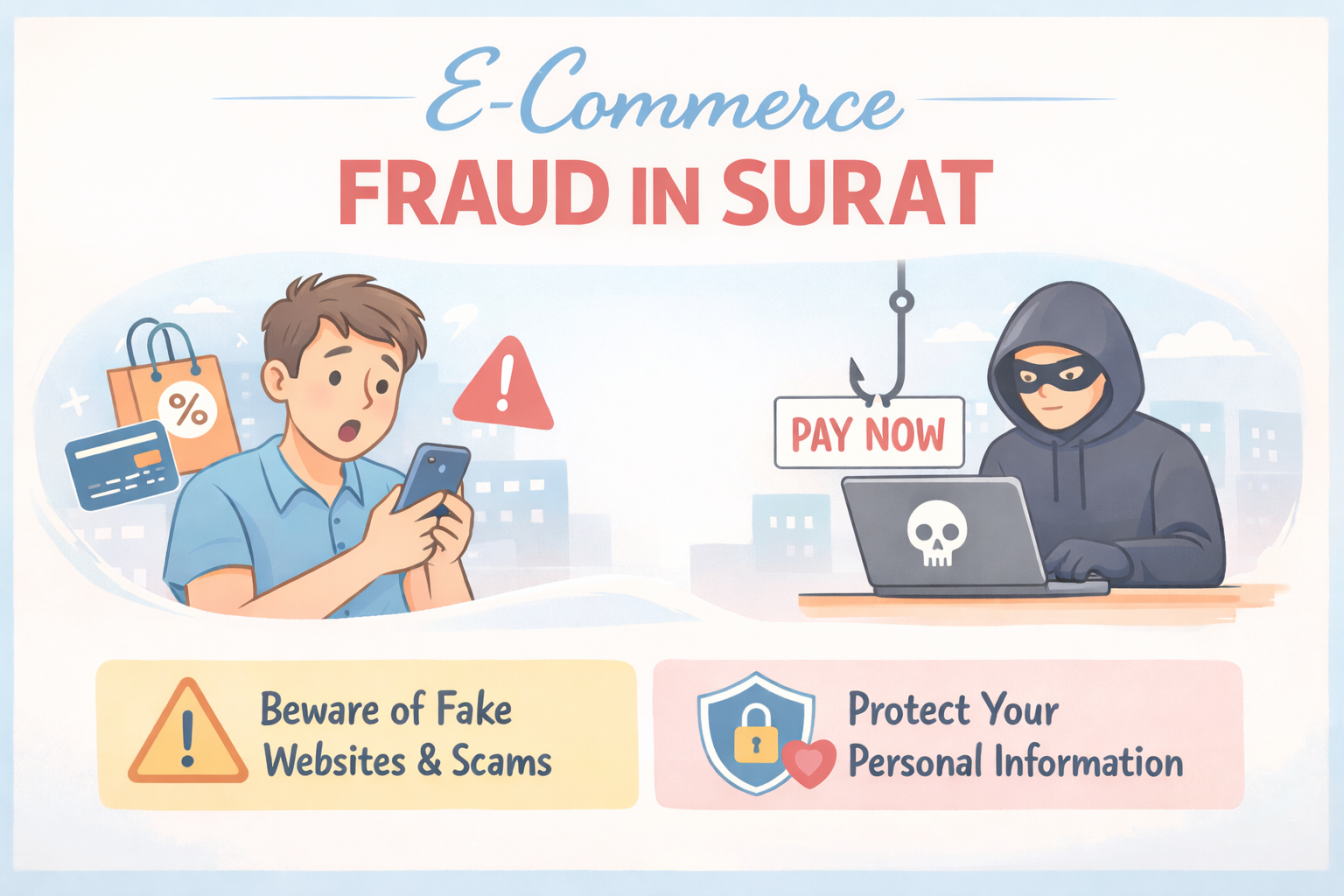 E-Commerce Fraud Surat - Cyber Crime, Online Fraud, UPI Fraud, Consumer Court